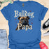 Bulldog Papa - V5 - Gothic Graphic T-Shirt